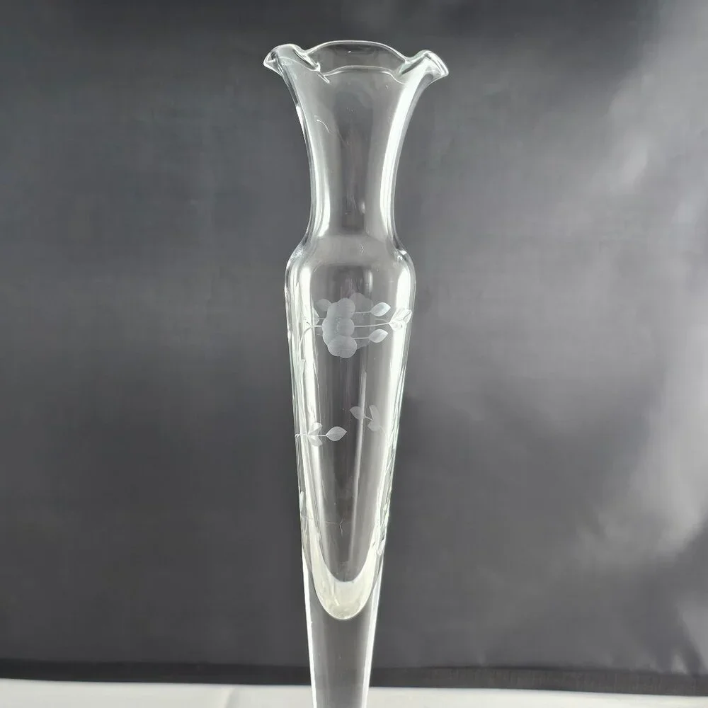 Princess House Heritage Bud Vase 10